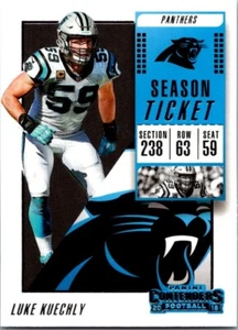 2018 Panini Contenders Football #86 Luke Kuechly - Picture 1 of 1