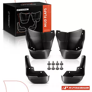 4pcs Front & Rear Splash Guards Mud Flaps for Honda Civic 1996-2000 Coupe Sedan - Picture 1 of 10