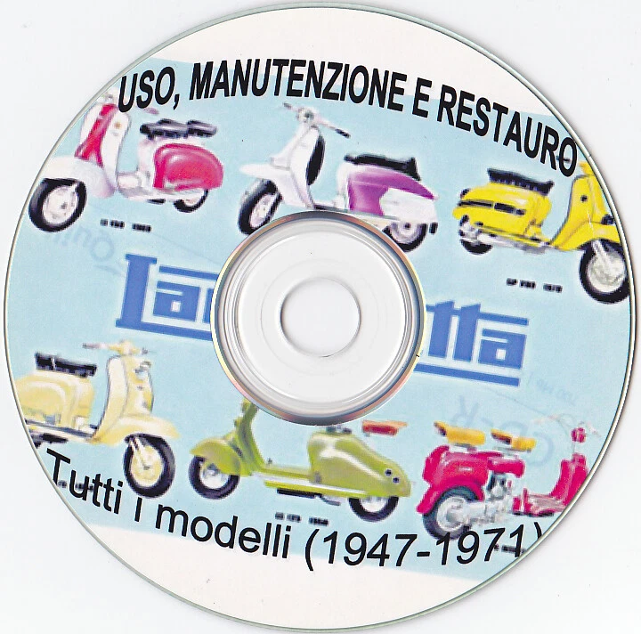 Manuale completo per restauro per modelli Lambretta dal 1947. Leggere inserzione - Immagine 1 di 1