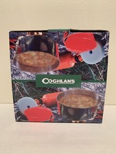 Coghlan's Stainless Steel 5 Piece  Outdoor Camping Cooking Mess Kit NIB