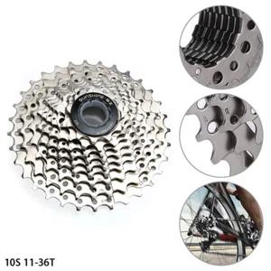 For Shimano Deore 10 Speed 11-36t HG50 Cassette MTB Mountain Bike CS-HG50-10 New - Picture 1 of 12