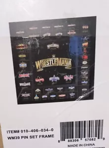 Telaio set 39 spille Wwe Wrestlemania - Foto 1 di 2