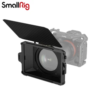 SMALLRIG Mini Matte Box Lite, Camera Matte Box with Top Flag for 4 x 5.65 Filter