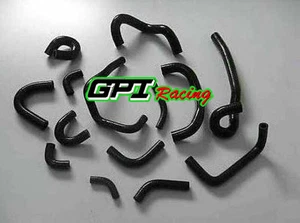 Silicone Heater Hose kit RED For Nissan skyline R33 R34 GTR RB26DET BLACK - Picture 1 of 8