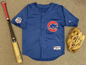 Chicago Cubs Authentic Vintage Aramis Ramirez MLB Baseball Jersey Majestic 2003 - Picture 1 of 7