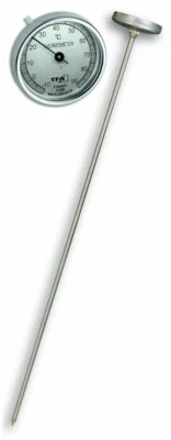 TFA 19.2008 Termometro compost analogico termometro esterno sonda lunga acciaio inox - Immagine 1 di 3