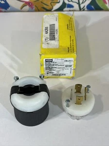 Hubbell HBL2411 Twist-Lock Plug 3P/4W 125/250V NEMA L14-20P - Picture 1 of 8