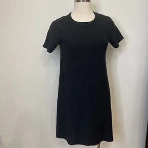 Zara Trafaluc Dress Womens Size M Black A Line Round Neck Stretch Short Sleeve - Picture 1 of 9