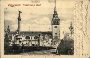 1902 DÜSSELDORF AUSSTELLUNG Bochumer Verein mit Gruppe der Deutschen Betonwerke - Picture 1 of 2