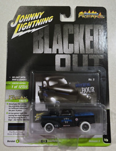 NEW 2022 JOHNNY LIGHTNING CHASE BLACKED OUT 1941 Willys Pickup WHITE LIGHTING