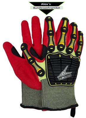 RUAL-TEX GMBH Feuerwehr Handschuhe Einsatzhandschuhe Rescue Rettungsdienst TH Handschuh EN388