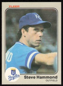 1983 Fleer #114 Steve Hammond   - FREE SHIPPING