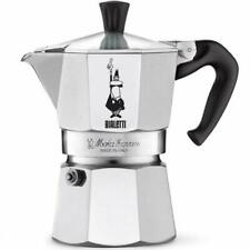 aluminium la machine à café expresso Bialetti BREAK 6 tasses moka pot noir