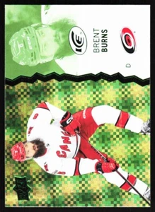 2023-24 UPPER DECK ICE GREEN BRENT BURNS CAROLINA HURRICANES #7 - Picture 1 of 2