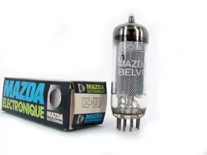 UCH81/19AJ8 MAZDA NOS ITALY Tube Valve Lampe Valvula Röhre Valvola 진공관 真空管 电子管 - Bild 1 von 1