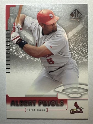 ALBERT PUJOLS, 2004 UPPER DECK SP AUTHENTIC #58 - Image 1 of 2