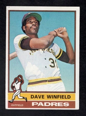 1976 Topps Baseball Card #160 Dave Winfield HOF San Diego Padres VG *jr - Image 1 of 2