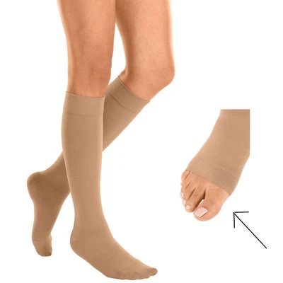 mediven® cotton CCL2 AD Kompressionsstrümpfe normal (39-44 cm) o. Fußspitze - Bild 1 von 3