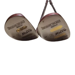 2 LPGA Square Two Lady Rave Oversize 5 & 7 Fairway Wood Graphite Shaft Golf Club - Picture 1 of 11