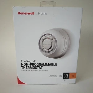 Termostato Honeywell The Round CT87K solo calor no programable - nuevo en caja abierta - Imagen 1 de 14