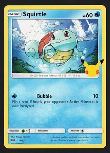 Squirtle 17/25 McDonalds Celebrations 2021 - Pokémon TCG - Bild 1 von 2