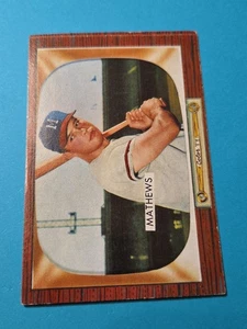 1955 Bowman Set-Break #103 Eddie Mathews EX - Picture 1 of 10