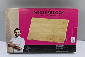Steffen Henssler Koch Messerblock Schneidebrett Brett Messer Bambus | NEU | - Bild 1 von 9