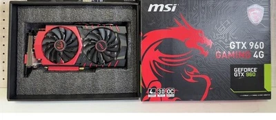 MSI Nvidia GeForce GTX 960 GAMING 4G GDDR5 GPU 4GB VRAM Graphics Card PC - Image 1 of 4