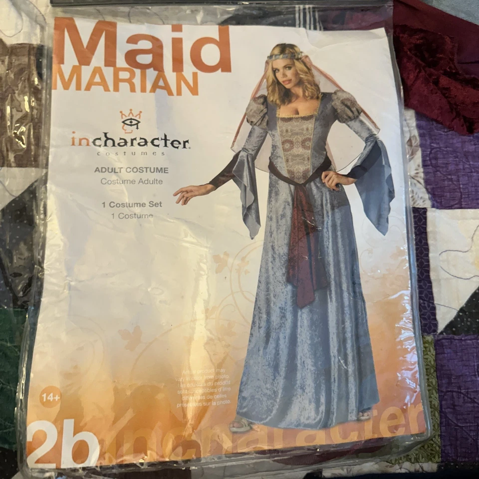 incharacter Disfraz Mujer Criada Mariana Adulto Talla Pequeña Vestido Y Velo  Foto 1 de 2