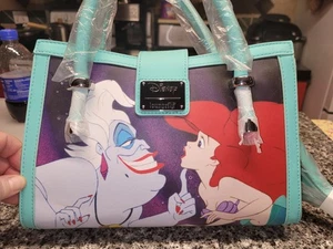 New Loungefly Disney The Little Mermaid Princess Scenes Crossbody Bag - Picture 1 of 8