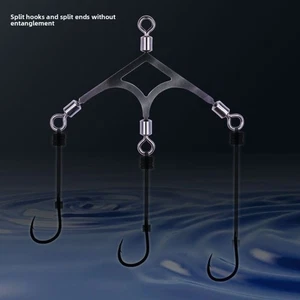 Stainless Steel Fishing Swivel 4 Way Fishing Tackle Sea Fishing - Picture 1 of 6