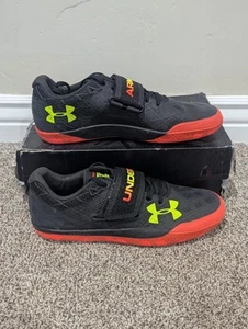 Sneakers stringate uomo Under Armour Centric Grip nero/arancione taglia 103021862-004 - Foto 1 di 8
