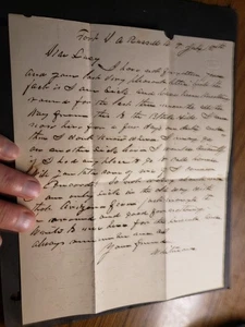 1870's FORT W. A.RUSSELL, WYOMING TERRITORY Postal History Cover w/ letter - Picture 1 of 3