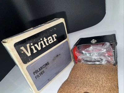 Vivitar 55mm Close-Up Lens Set (+1, +2, +4) w/Box + Polarizing Filter Mint Cond - Image 1 of 3