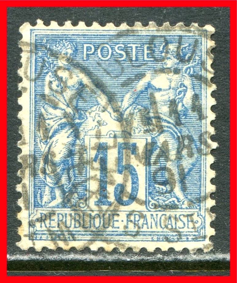 France Postage Stamp Scott 92, Used!! F115g - Image 1 of 1
