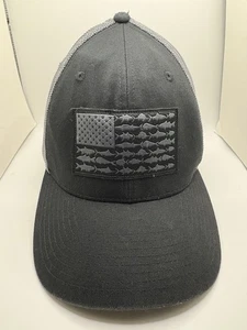 PGF Perforance Angelausrüstung amerikanische Flagge Fisch im Freien Columbia L/XL Mütze - Bild 1 von 6