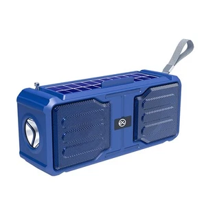 Solarbetriebener Bluetooth-Lautsprecher, Kabelloser Stereo-Lautsprecher mit4982 - Bild 1 von 10