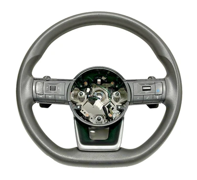 2021 Nissan Rogue Steering Wheel Black Vinyl 484306RR2BT OEM - Image 1 of 4