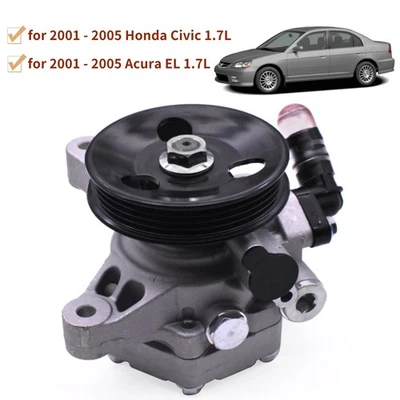 Bomba y polea de dirección asistida para Honda Civic Acura EL 1,7 L L4 2001-2005 #21-5267 Foto 1 de 4
