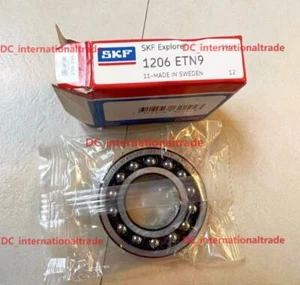 NEW SKF 1206 ETN9 self aligning ball bearing 1PCS #DC - Bild 1 von 2