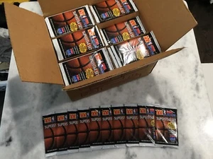 1992 NBA Hoops McDonald’s Superstar Set Packs (8 Pack Lot) Case Fresh / MINT - Picture 1 of 2
