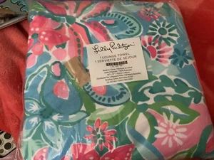 Lilly Pulitzer Lounge Beach Towel - Multicolored - New in Package - Picture 1 of 3