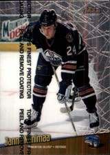 1998-99 Topps Finest #108 Janne Niinimaa EDMONTON OILERS