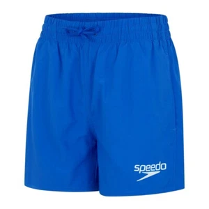 SPEEDO BOYS ESSENTIAL SWIM SHORTS SWIMMING TRUNKS BONDI BLUE HOLIDAY ALL SIZES - Picture 1 of 10