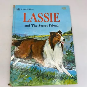 Vintage LASSIE AND THE SECRET FRIEND 1978 Golden PRESS - VERY GOOD ! - Picture 1 of 9