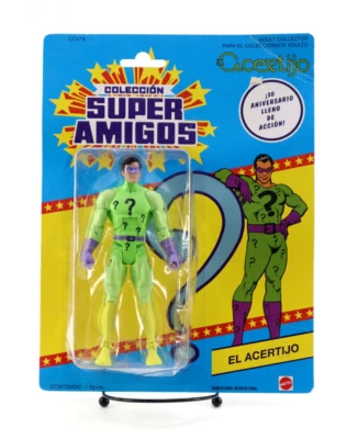 Matty Collector DC Universe Super Powers Amigos El Acertijo The Riddler New - Image 1 of 4