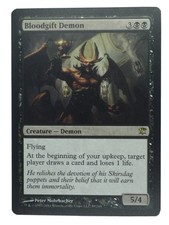 Bloodgift Demon Innistrad NM Black Rare MTG MAGIC THE GATHERING CARD