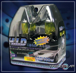 9004 HB1 12V 45W 2500K HID YELLOW XENON FOGLIGHT BULBS - Picture 1 of 1