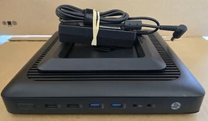 HP T620 THIN CLIENT + PSU + STAND ( AMD GX-415GA / 16GB / 4GB / W7P ) - Picture 1 of 3