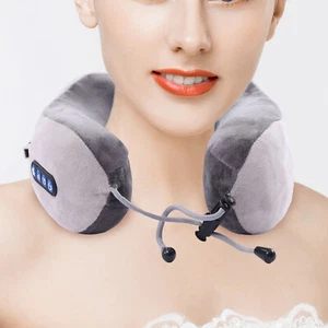 Shiatsu Shoulder Neck and Back Massager Pillow with Heat Deep Kneading Pillow - Picture 1 of 15